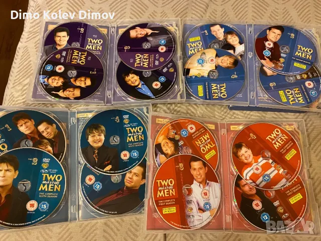 Two and a Half Man Цели 4 Сезона DVD 📀 , снимка 7 - DVD филми - 50244213