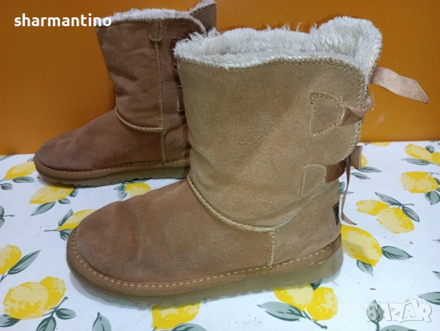 UGG кожени боти N 38, снимка 3 - Дамски боти - 53441946