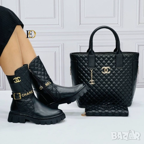 дамски боти chanel christian dior, снимка 2 - Дамски боти - 51440055