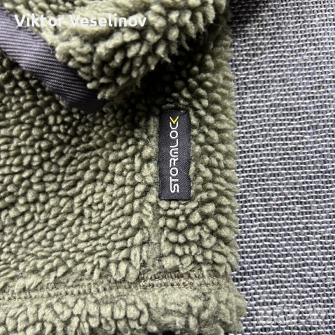 Jack Wolfskin Мъжки Пуловер Размер M Stormlock Зелен, снимка 2 - Якета - 53566956