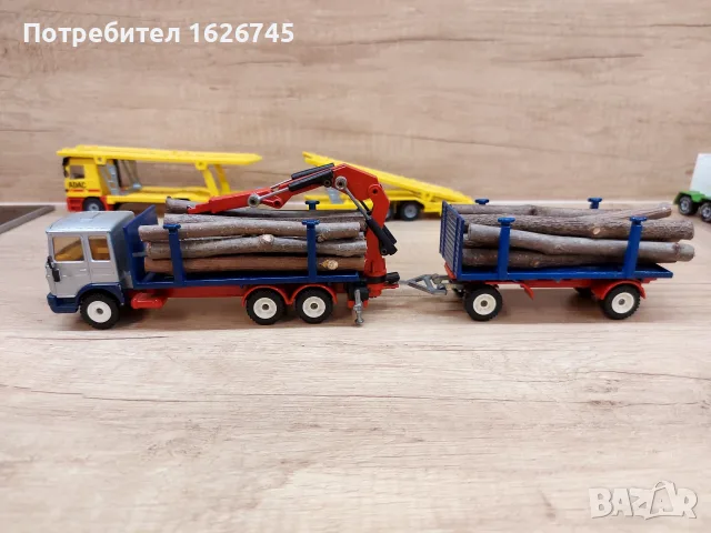 Камион MAN 1:55 Siku, снимка 2 - Колекции - 56343268