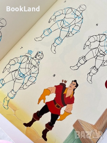 How to draw Beauty and the beast| Disney| Как да нарисуваш Красавицата и звяра , снимка 12 - Други - 51591164