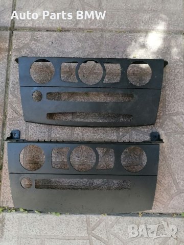 Конзола климатик панел климатроник конзола средна барче BMW E60 E61 БМВ Е60 Е61, снимка 4 - Части - 41067736