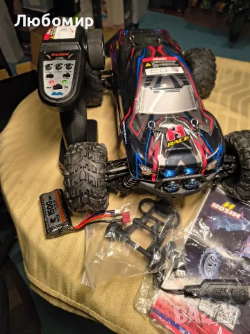 Hosim 1:10 безчеткова кола с дистанционно управление, RC кола

, снимка 9 - Коли, камиони, мотори, писти - 48981081