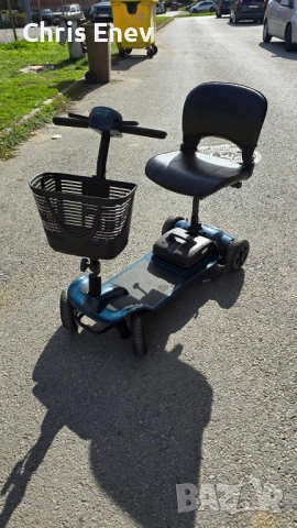 Акумулаторна количка-скутер за трудноподвижни хора, снимка 3 - Мотоциклети и мототехника - 52251594