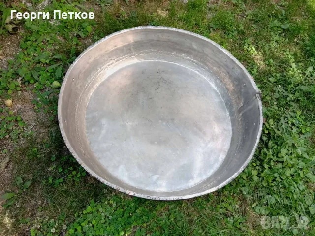 Големи тави за лютеница - медна и желязна, много здрави и запазени!, снимка 2 - Съдове за готвене - 55873410