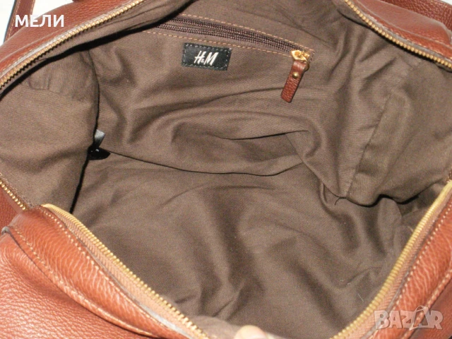 нова дамска чанта естествена кожа НМ, снимка 12 - Чанти - 51071243