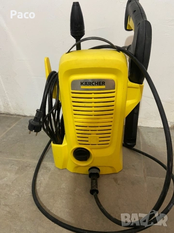 Водоструйка Karcher K 2, използвана, работи като нова