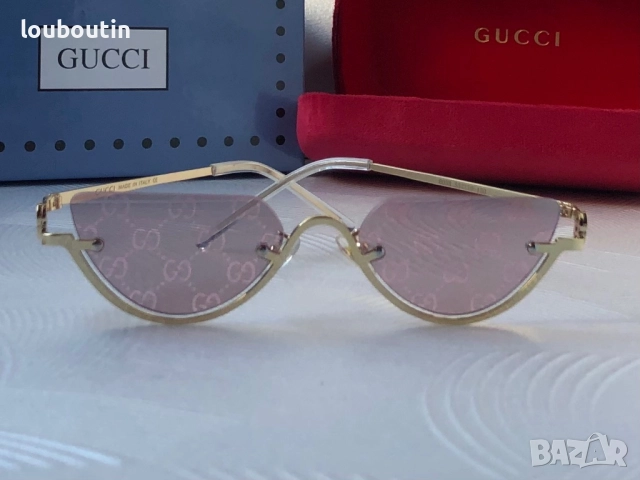 GUCCI 1:1 дамски слънчеви очила 4 цвята, снимка 13 - Слънчеви и диоптрични очила - 52915117