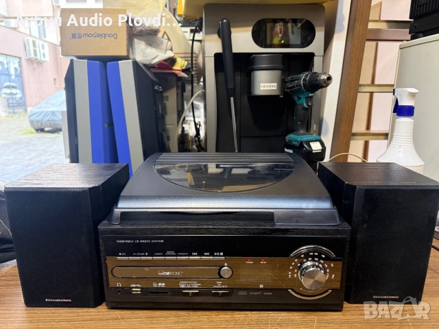 CLATRONIC MC 1033 CD-, MP3-USB-TUNER- TURNTABLE, снимка 7 - Аудиосистеми - 53276231