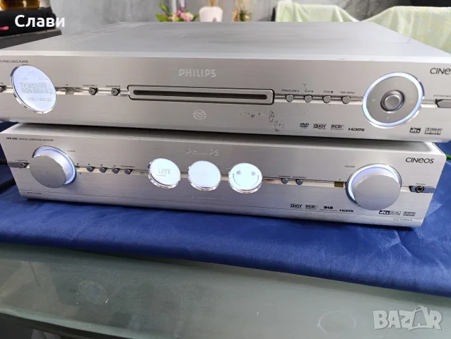 Аудио система Philips Cineos 9000 – Ресивър DFR9000 и SACD/DVD DVP9000S  