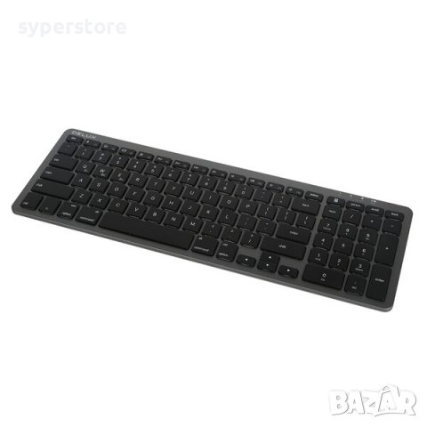Клавиатура Безжична Блутут Delux K2203D Слим дизайн Безшумни клавиши, снимка 3 - Клавиатури и мишки - 39073991