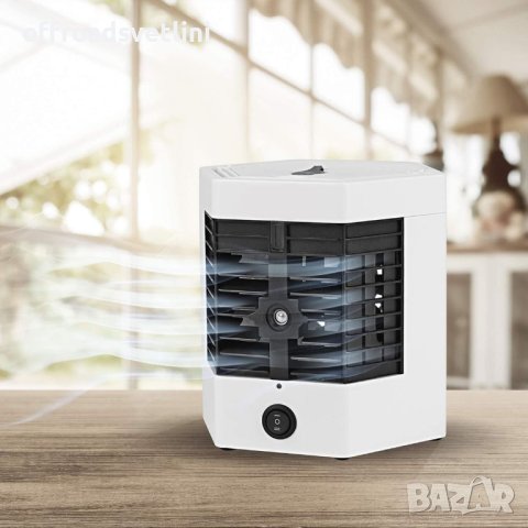 НОВ МОДЕЛ Мини климатик за охлаждане Портативен Климатик Вентилатор, снимка 5 - Аксесоари и консумативи - 41309058
