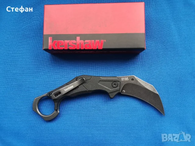 ХИТ ЦЕНА Нож карамбит Kershaw Outlier, снимка 3 - Ножове - 56235180