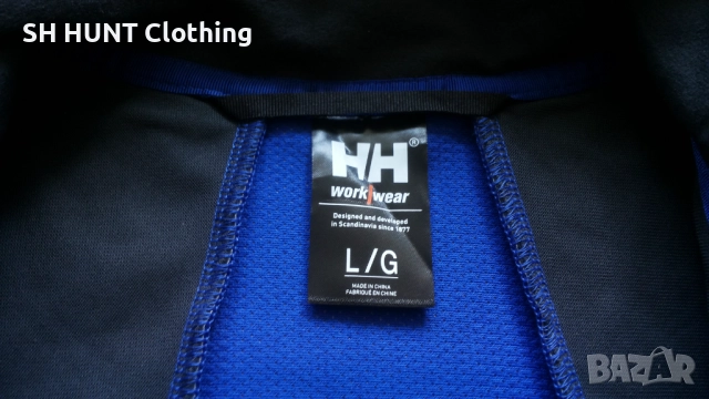 HELLY HANSEN 72049 Chelsea Windproof Fleece Jacket размер L работна горница вятърно устойчива W4-229, снимка 16 - Якета - 52026484