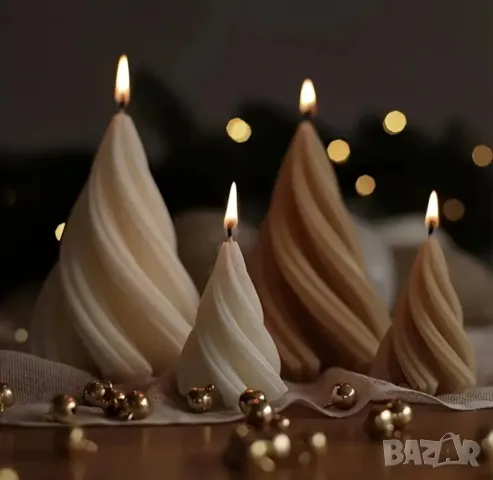 Молд елха 3 размера, снимка 8 - Форми - 50238451