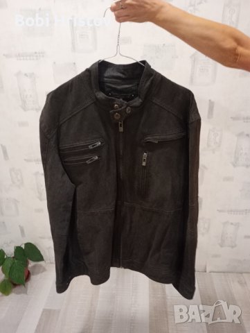 Мъжко кожено яке.XL ....Топ състояние 