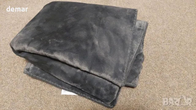 Нано нагреваемо одеяло с електрическо захранване, преносимо, дистанционно, 6 нива (125x150 см, сиво), снимка 10 - Олекотени завивки и одеяла - 50272926