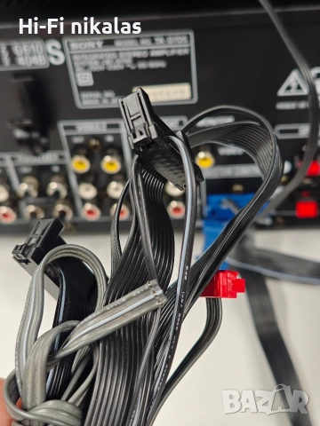 стерео усилвател FM радио ресийвър SONY TA-D705 ST-D705, снимка 11 - Ресийвъри, усилватели, смесителни пултове - 53606067