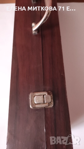 Комплект големи масивни прибори за барбекю в дървен куфар, снимка 10 - Барбекюта - 52280967