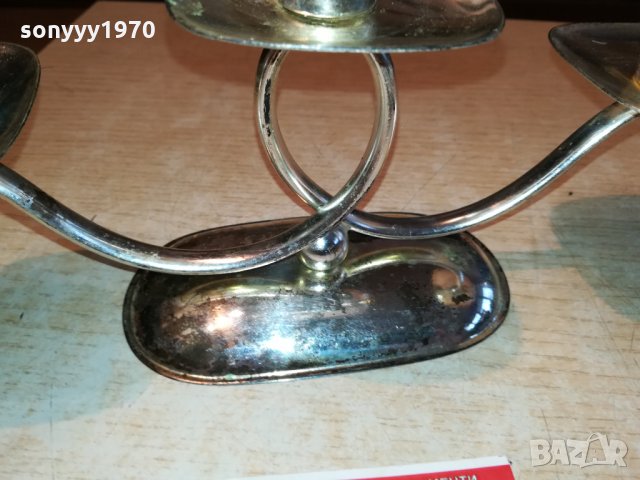 КРАСИВ СВЕЩНИК ОТ ГЕРМАНИЯ 0802221902, снимка 13 - Антикварни и старинни предмети - 35720989