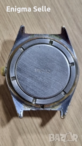 Винтидж мъжки часовник "Ракета" (Raketa), произведен в СССР, снимка 4 - Мъжки - 52976593