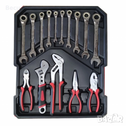 Професионален куфар с инструменти IF Tools BLACK GOLD 2024 – 599 части, CR-V стомана, снимка 6 - Други стоки за дома - 51947322