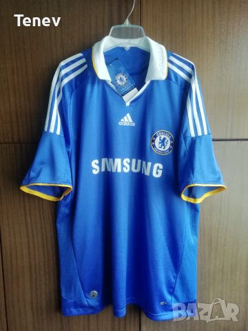 Chelsea Adidas 2008-2009 Нова Оригинална Тениска Футболна Фланелка Размер XL