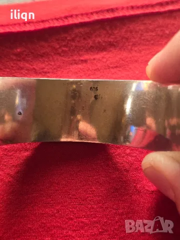 Стара Сребърна Масивна гривна 835 Проба 299.99лв., снимка 7 - Антикварни и старинни предмети - 49027976