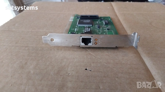 Intel EtherExpress EJMNIO-EPXISA2W 16-bit ISA Network Controller Card, снимка 2 - Мрежови адаптери - 53405380