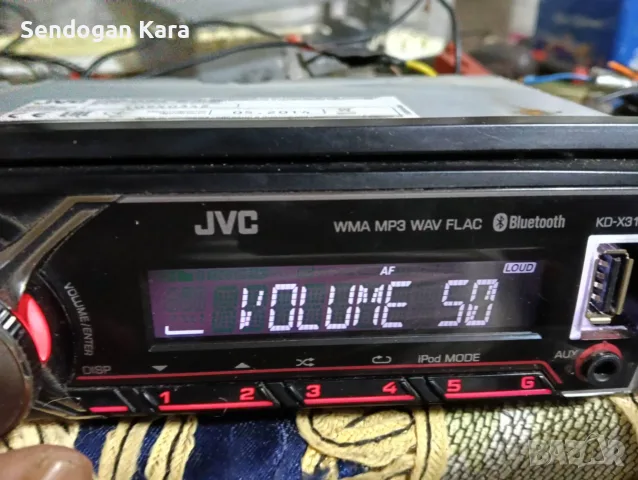 Автомобилно радио JVC с AUX, радио и Bluetooth, снимка 7 - MP3 и MP4 плеъри - 46744698