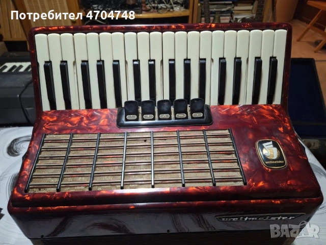 Акордеон Велтмайстер Стела 60 баса, снимка 14 - Акордеони - 53135953