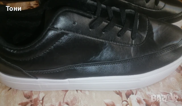 Нови Кожени Мъжки Маратонки 45 , снимка 10 - Маратонки - 51007877