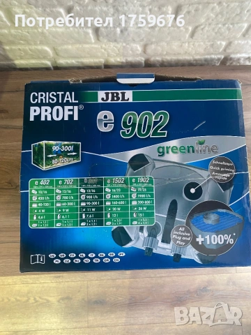 външен филтър JBL CristalProfi e902, снимка 3 - Оборудване за аквариуми - 53559039