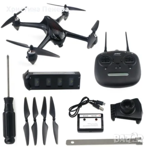 Мини дрон с FHD 1080P камера и дистанционно управление JJRC X8GPS5Gwifi DRON, снимка 3 - Дронове и аксесоари - 50279621