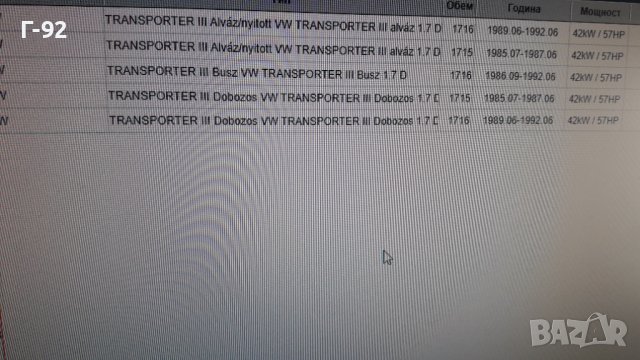 033103383L=750.094**NEU**ELRING**VAG**T3**1.7D**ГАРНИТУРА ЗА ГЛАВАТА**, снимка 7 - Части - 40052070