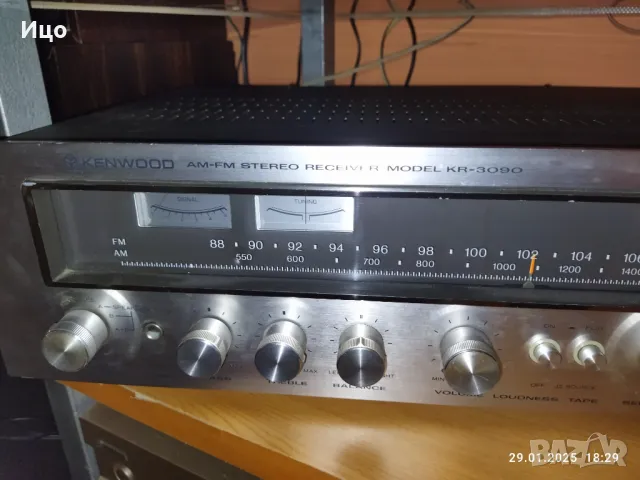 Kenwood KR-3090 ресивър., снимка 2 - Ресийвъри, усилватели, смесителни пултове - 48885114