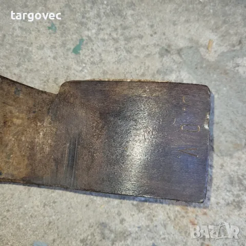 огромна немска военна брадва топор, снимка 3 - Антикварни и старинни предмети - 49109380