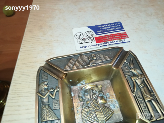 EGYPT-ПЕПЕЛНИК ВНОС FRANCE 1403241435, снимка 5 - Антикварни и старинни предмети - 44761746
