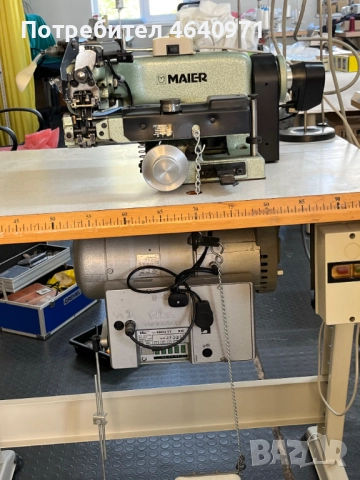 Maier 352-12 двойно скрит пикир, снимка 2 - Други машини и части - 52281341