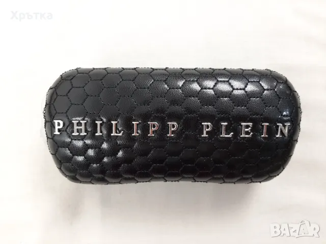 Philipp Plein Target Studs - Оригинални мъжки слънчеви очила, снимка 12 - Слънчеви и диоптрични очила - 50072433