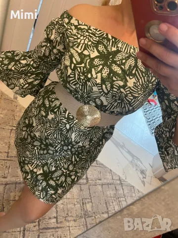 Н&M Рокля с голи рамене 