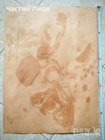 Картина на Българския Художник проф.Найден Петков (1918-1989), снимка 2 - Антикварни и старинни предмети - 52868253