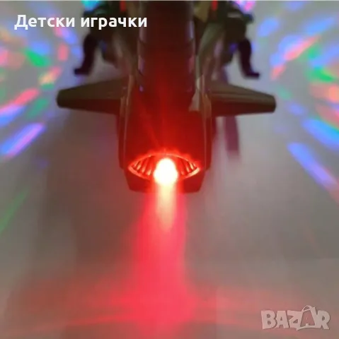 Интерактивен Хеликоптер с пушек и светлинни ефекти , снимка 3 - Други - 49640821