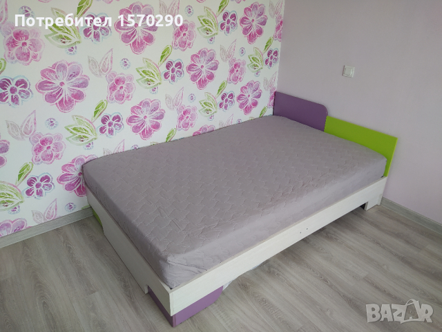 Детско легло с гардероб и бюро JOY, снимка 10 - Мебели за детската стая - 44599163