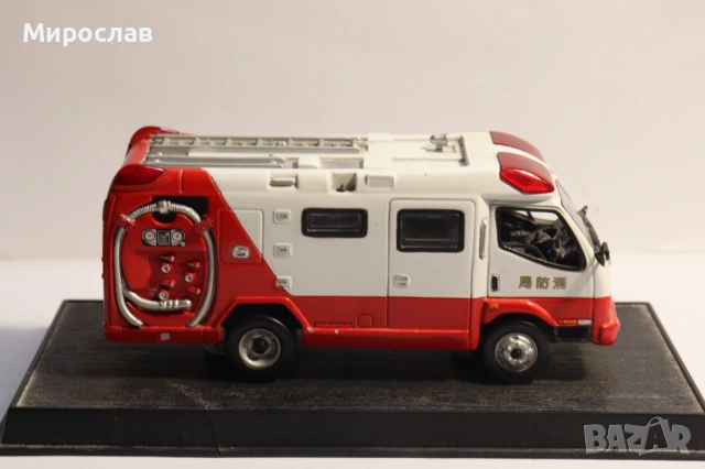 1:50 DEL PRADO??? ПОЖАРНА КОЛИЧКА ИГРАЧКА МОДЕЛ КАМИОН, снимка 4 - Колекции - 53338870