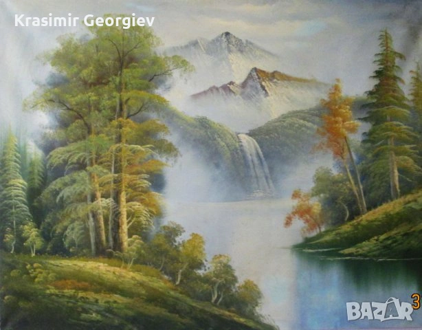 -20 % Картини репродукции на световно известни художници с маслени бои върху платно, снимка 5 - Картини - 47916144