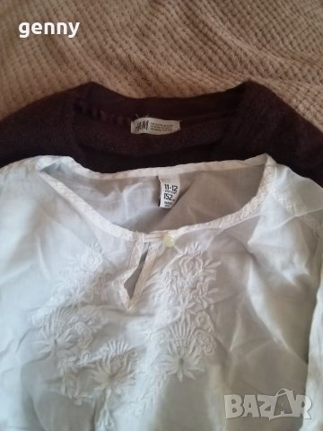 3 броя за 10лв. Размер 10 -12год., снимка 2 - Детски Блузи и туники - 40139483