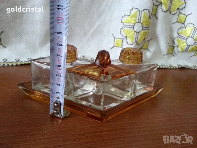 Комплект за подправки , снимка 3 - Антикварни и старинни предмети - 42225179