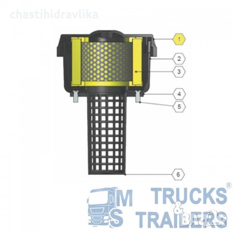 Фланец за монтаж на капачка HYVA, снимка 3 - Части - 34200025